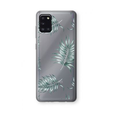 Simple leaves: Samsung Galaxy A31 Transparant Hoesje