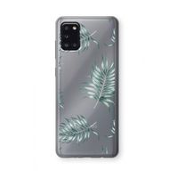 Simple leaves: Samsung Galaxy A31 Transparant Hoesje