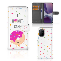 OnePlus 8T Book Cover Donut Roze - thumbnail