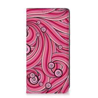 Samsung Galaxy A52 Bookcase Swirl Pink