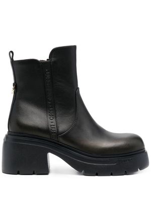 LIU JO bottines Carrie 70 mm en cuir - Noir