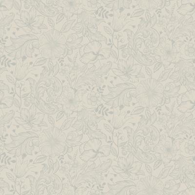 Dutch Wallcoverings Angas - Wilma White - Wit