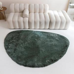 Grandstone Vloerkleed Comfy Stone - Mosgroen 110 x 160 cm