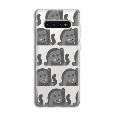 Cats: Samsung Galaxy S10 4G Transparant Hoesje