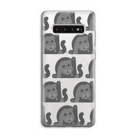 Cats: Samsung Galaxy S10 4G Transparant Hoesje