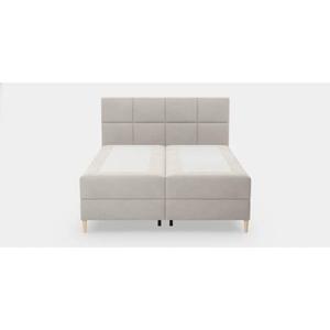 by fonQ Novae Boxspring met Opbergruimte 160 x 200 cm - Beige / Naturel