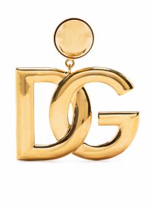 Dolce & Gabbana boucles d'oreilles pendantes à logo DG