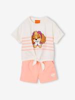 T-shirt met strik + short PAT PATROUILLE® Stella koraal