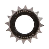 Freewheel BMX 16t 3/32 ACS Paws 4.1 nikkel zwart