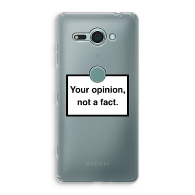 Your opinion: Sony Xperia XZ2 Compact Transparant Hoesje