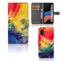 Hoesje Samsung Galaxy Xcover 6 Pro Watercolor Dark