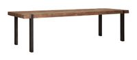 DTP Home Eettafel 'Beam' Teakhout, 275 x 100cm, kleur Naturel
