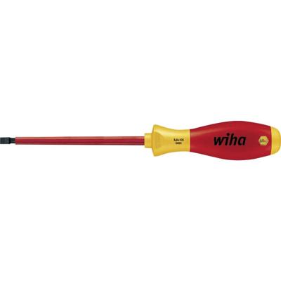 VDE Platte schroevendraaier Wiha SoftFinish electric 00832 Kopbreedte: 10 mm Koplengte: 200 mm