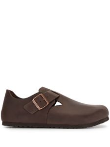 Birkenstock chaussures à boucle London - Marron