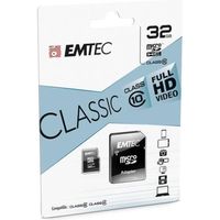 Emtec ECMSDM32GHC10CG flashgeheugen 32 GB MicroSD Klasse 10 - thumbnail