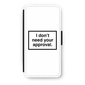 Don't need approval: iPhone 7 Plus Flip Hoesje