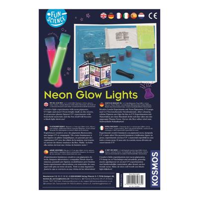 Kosmos neon glow experimenten