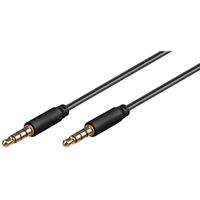 AUX audio connector kabel, 3,5mm stereo Kabel