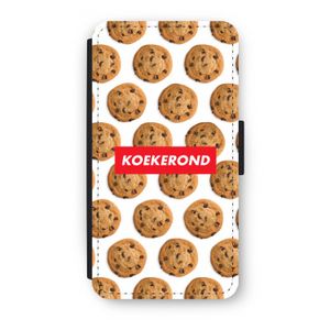 Koekerond: iPhone X Flip Hoesje