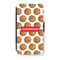 Koekerond: iPhone X Flip Hoesje