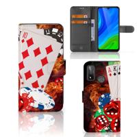 Huawei P Smart 2020 | Wallet Case | met Pasjes | Casino