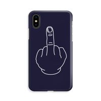 F**k U: iPhone Xs Volledig Geprint Hoesje