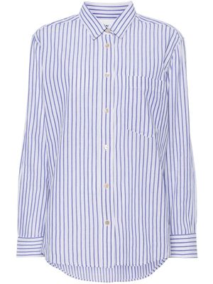 MARANT ÉTOILE chemise Esola à rayures - Bleu