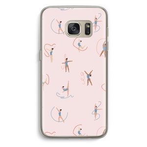 Dancing #3: Samsung Galaxy S7 Transparant Hoesje