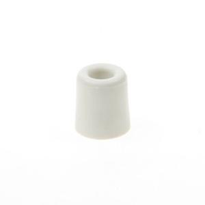 Deurbuffer / deurstopper - 3x - wit - rubber - 35 x 30 mm - deurstop