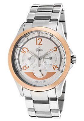 Lacoste horlogeband 2000707 / LC-59-3-34-2328 Staal Staal / RVS 20mm