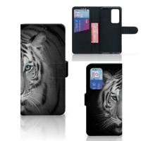 Huawei P40 Pro | Telefoonhoesje | Met pasjeshouder | Tijger Huawei P40 Pro | Telefoonhoesje | Met pasjeshouder | Tijger