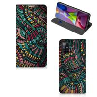 Samsung Galaxy M51 | Hoesje met Magneet | Aztec