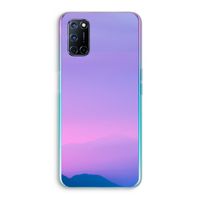 Sunset pastel: Oppo A52 Transparant Hoesje
