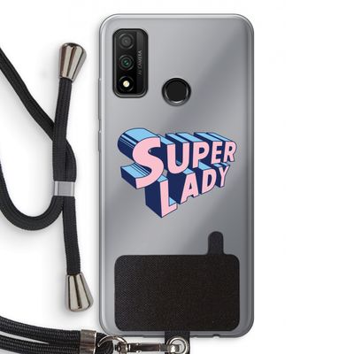 Superlady: Huawei P Smart (2020) Transparant Hoesje met koord