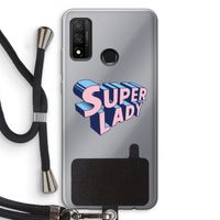 Superlady: Huawei P Smart (2020) Transparant Hoesje met koord