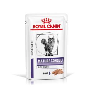 Royal Canin Expert Mature Consult Balance natvoer kat (paté) 2 dozen (24 x 85 g)