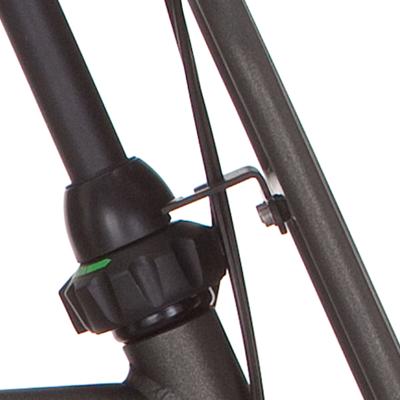 Cortina balhoofd beugel voordrager 28 h65 black gold mat