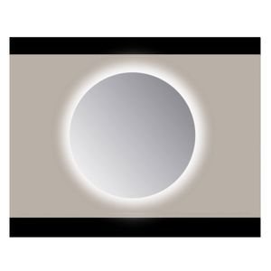 Spiegel Rond Sanicare Q 60 cm Ambi Warm White LED PP Geslepen Sanicare