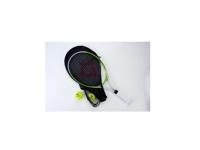 Tennisracket 25", Aluminium, Met 2 Tennis Ballen, Groen