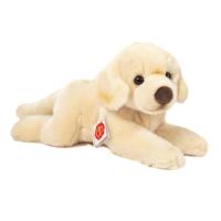 Hermann Teddy Knuffeldier hond Labrador - zachte pluche - premium knuffels - creme wit - 33 cm - thumbnail