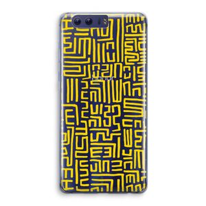 Majorelle Blue Print: Honor 9 Transparant Hoesje