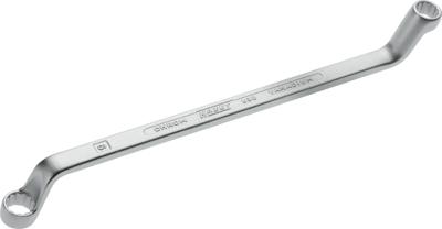 HAZET Dubbele ringsleutel 630-8X9 · Buitentwaalfkant tractieprofiel · SW 8 x 9 mm