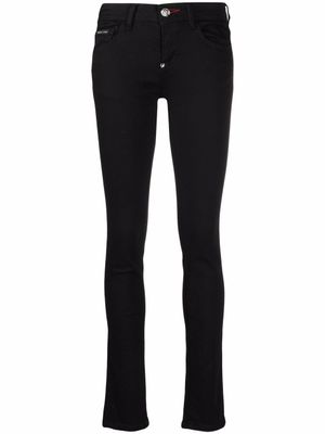 Philipp Plein jean Iconic à coupe skinny - Noir