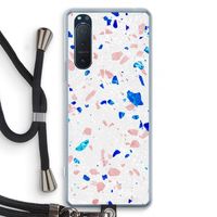 Terrazzo N°6: Sony Xperia 5 II Transparant Hoesje met koord