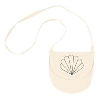 Creativ Company Schoudertas katoen oesterschelp, 15x14cm