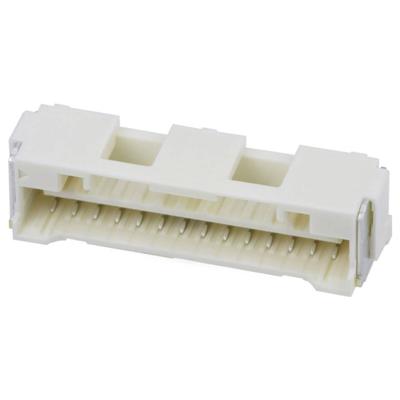 Molex 502585-1470 Female header, inbouw (standaard) Inhoud: 1 stuk(s) Tape on Full reel