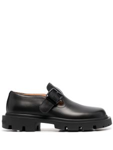 Maison Margiela mocassins Chain en cuir - Noir