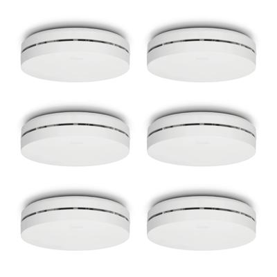 Alecto SA300 6x - Compacte design rookmelder met 10 jaar batterij, 6 pack