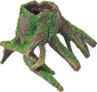 Polyresin ornament mangrove met mos 15x13x11 cm - Gebr de boon