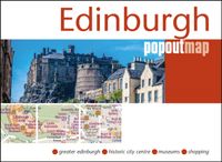 Stadsplattegrond Popout Map Edinburgh | Compass Maps - thumbnail